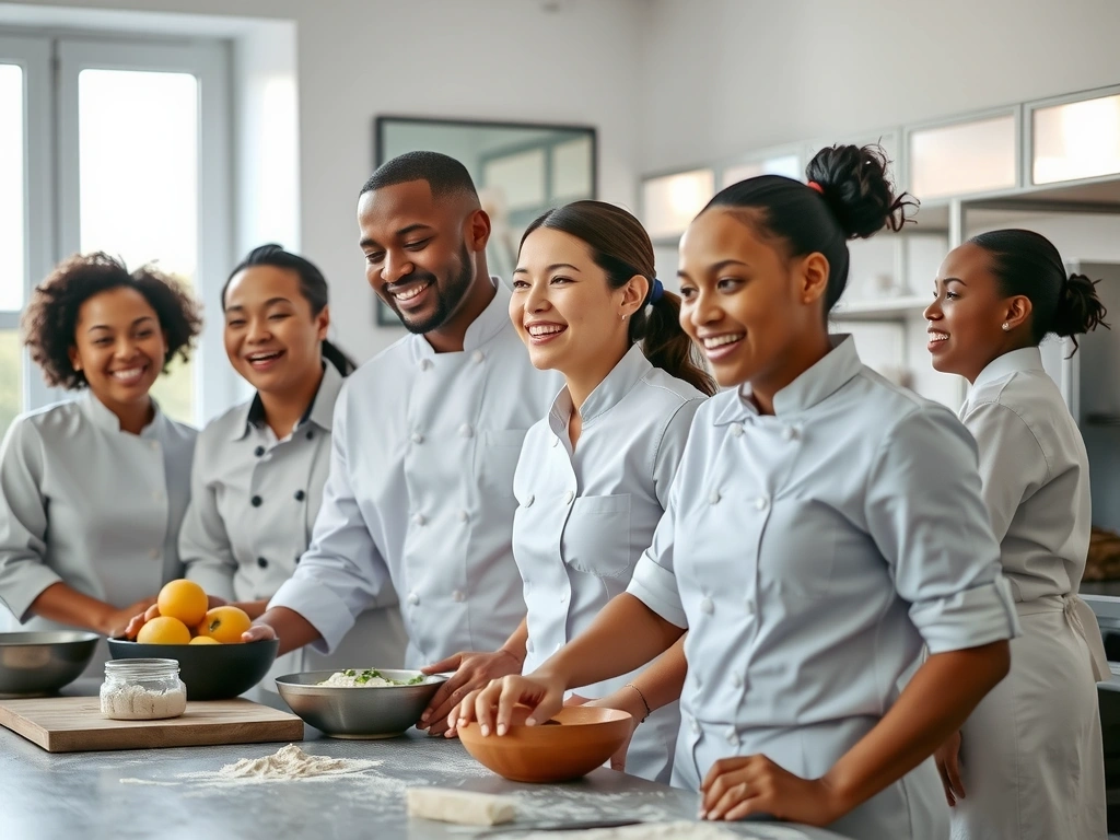 Estudiantes en el taller